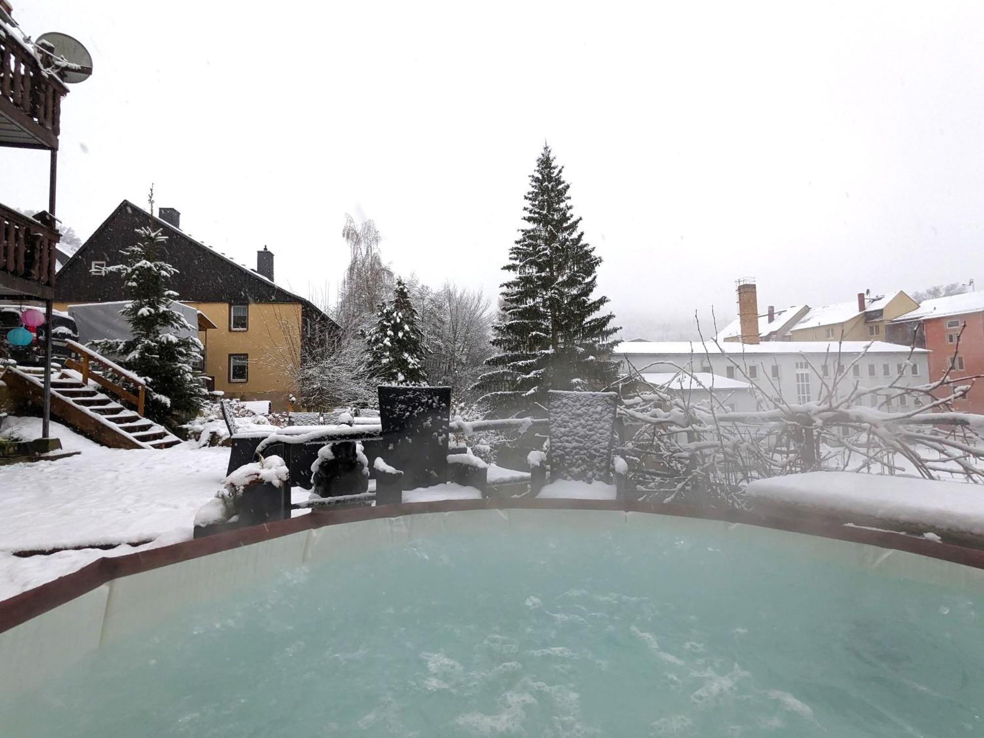 Ut - Urlaubsmagie - Urlaubstraum Mit Whirlpool, Pool & Sauna Sebnitz Extérieur photo