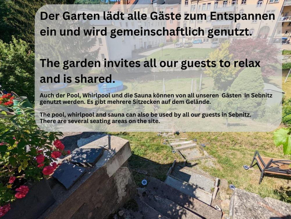 Ut - Urlaubsmagie - Urlaubstraum Mit Whirlpool, Pool & Sauna Sebnitz Extérieur photo